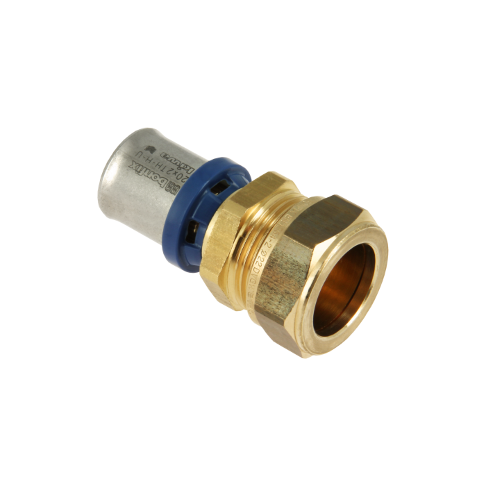 Bonfix Alu-pers verloopkoppeling knel 20 x 22 mm Bonfix Alu-pers verloopkoppeling knel 20 x 22 mm