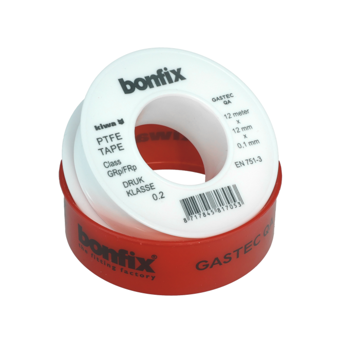 Bonfix teflon tape gastec kiwa Bonfix teflon tape gastec kiwa