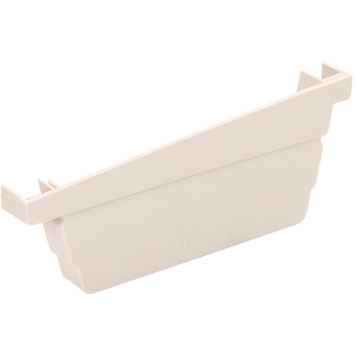 Ubbink eindstuk rechts 120 mm Ubbink eindstuk rechts 120 mm