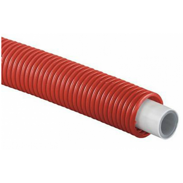 Uponor Uni Pipe PLUS in mantelbuis Rood Uponor Uni Pipe PLUS in mantelbuis Rood
