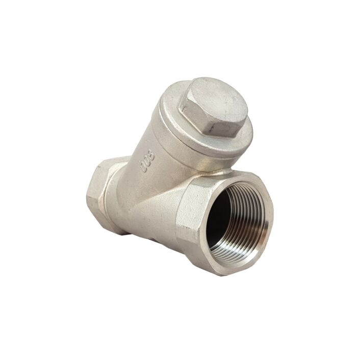 RVS Y-terugslagklep 1 1/4"