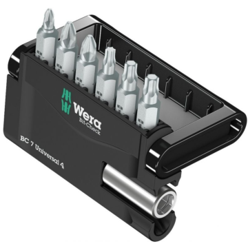 Wera 5135810001 bitset 7-delig in cassette