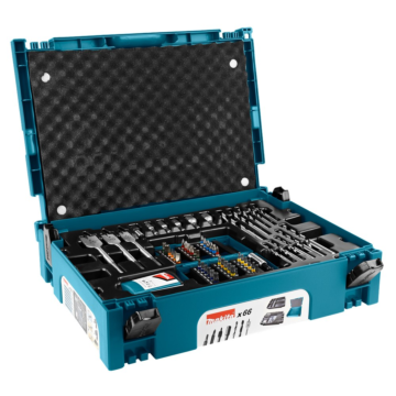 Makita B-43044 bit & boren set in koffer 66 delig